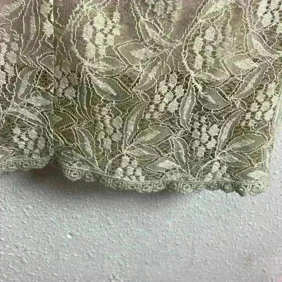 Sundance Size Small Lace Dress Cream Ivory Cap Sleeves Boho Cottagecore Romantic - Picture 2 of 7